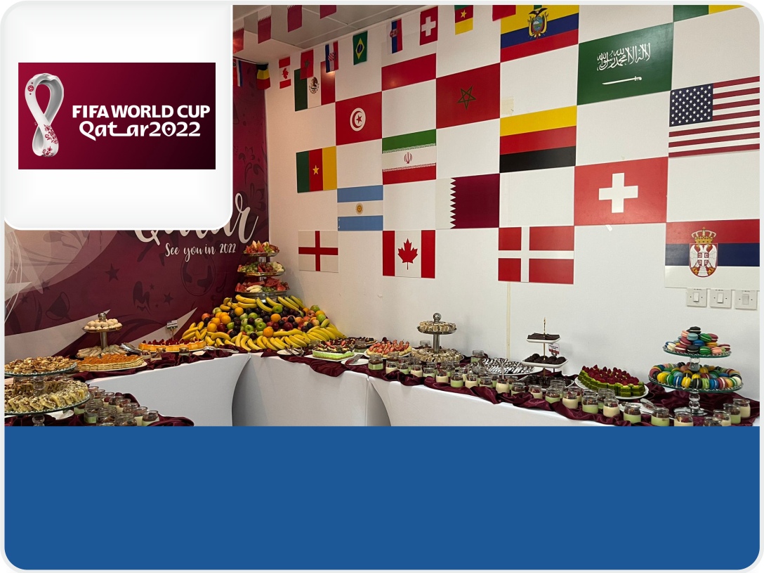 Fifa World Cup 2022 <br><small>Catering, Housekeeping & Laundry Services for Safety & Security Committee</small>