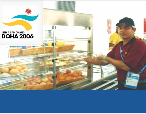 DOHA Asian Games, 2006 <br><small>Catering & Housekeeping Services </small>